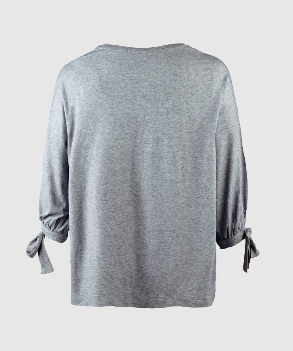 بلوز زنانه آستین گره ای