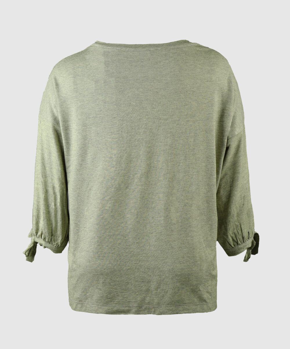 بلوز زنانه آستین گره ای