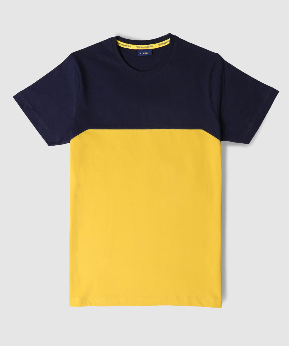 تیشرت مردانه دو رنگ