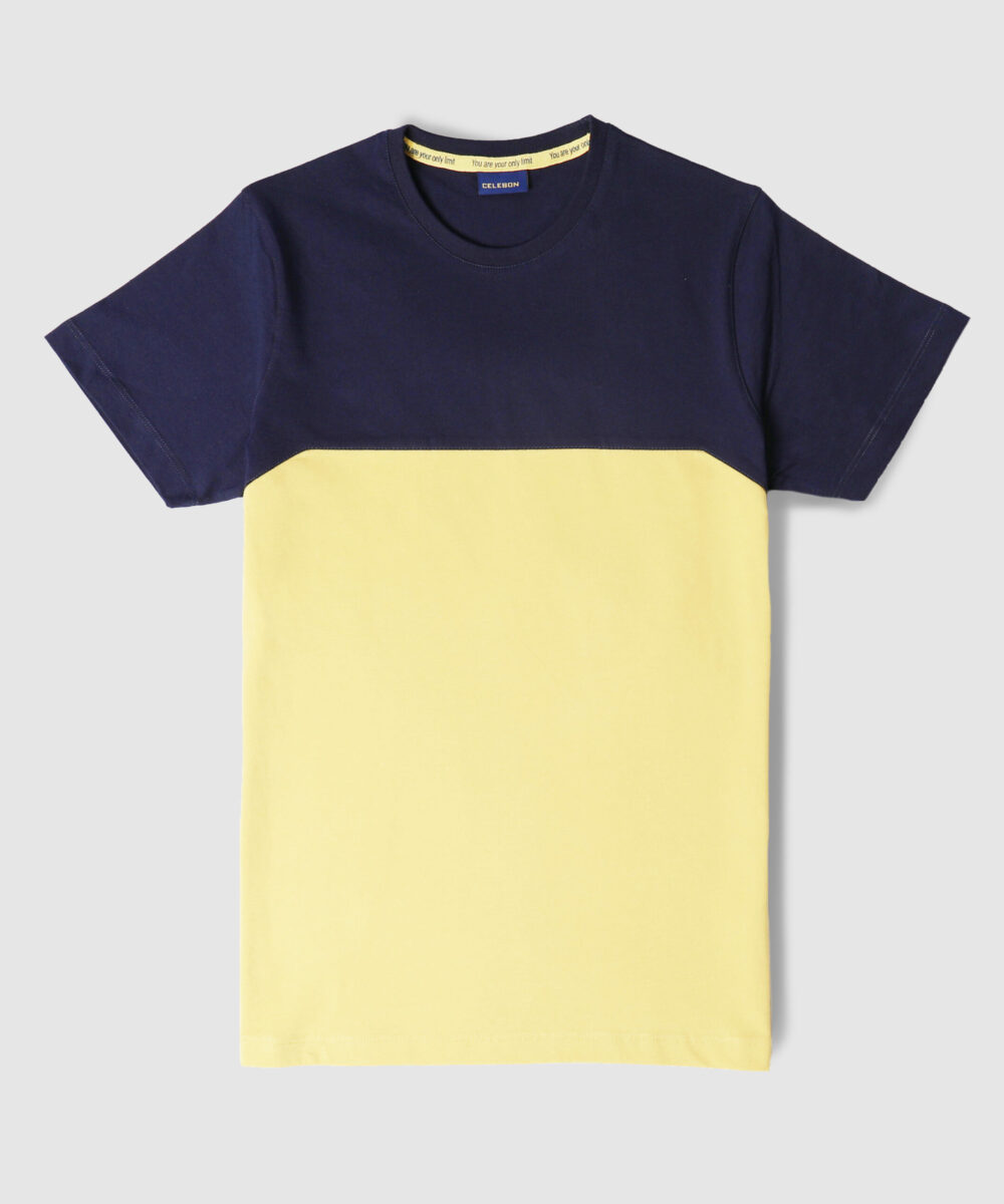 تیشرت مردانه دو رنگ