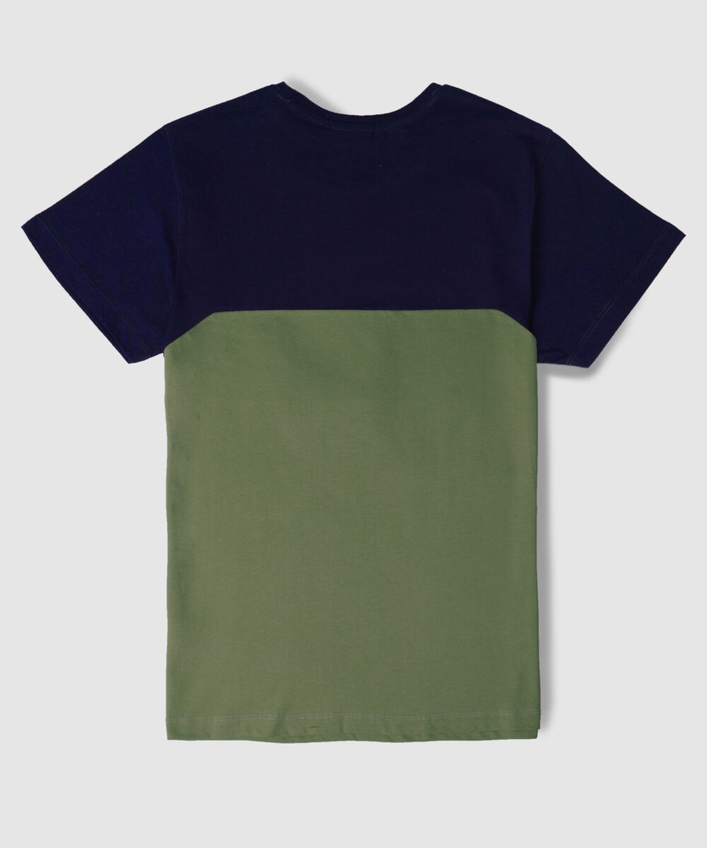 تیشرت مردانه دو رنگ