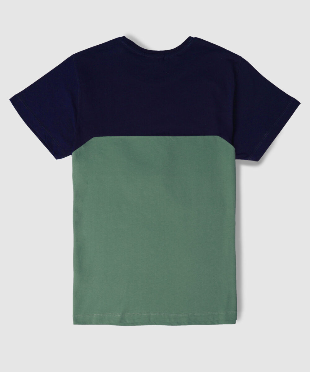 تیشرت مردانه دو رنگ