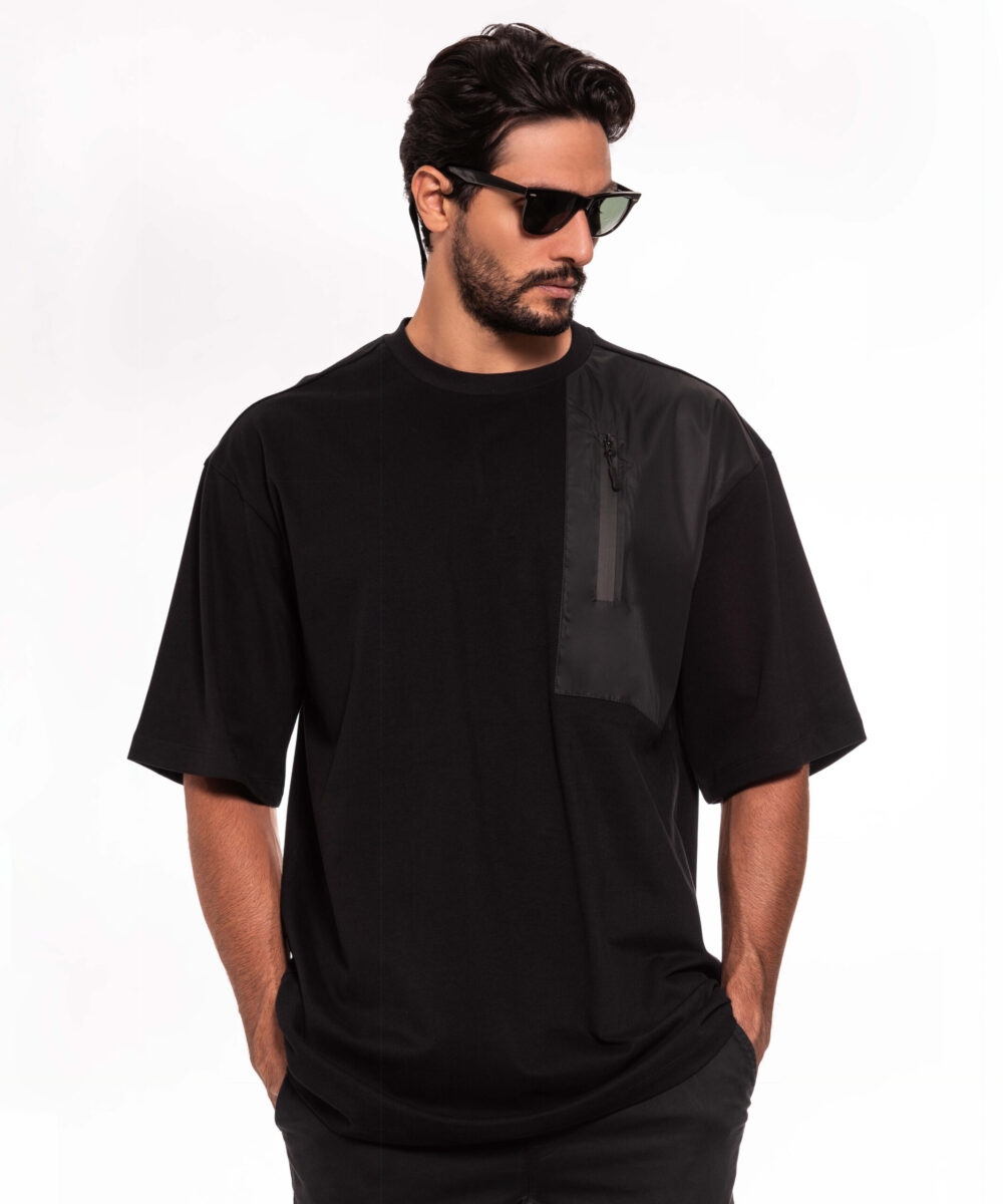 تیشرت مردانه زیپ دار