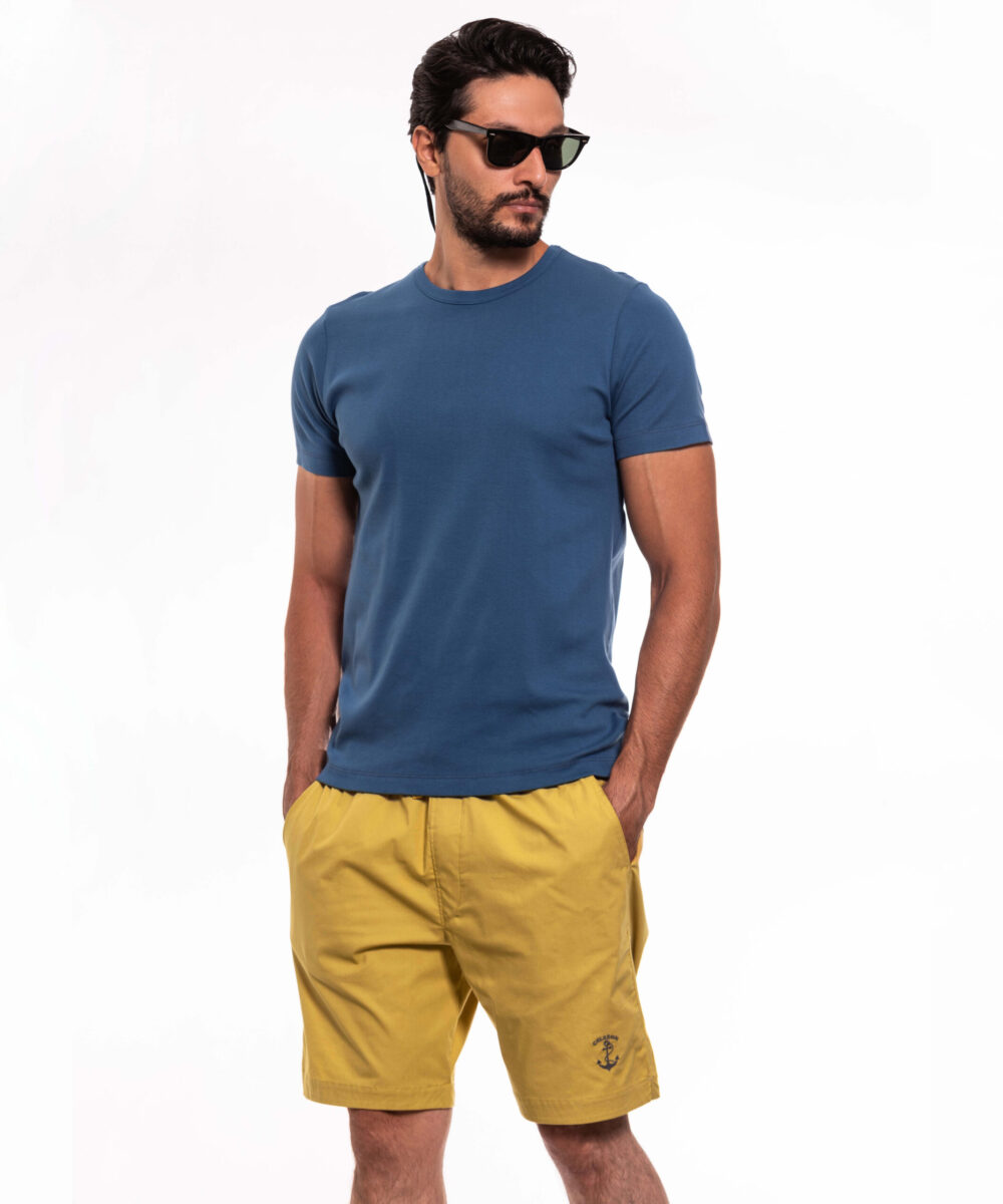 شلوارک مردانه کتان