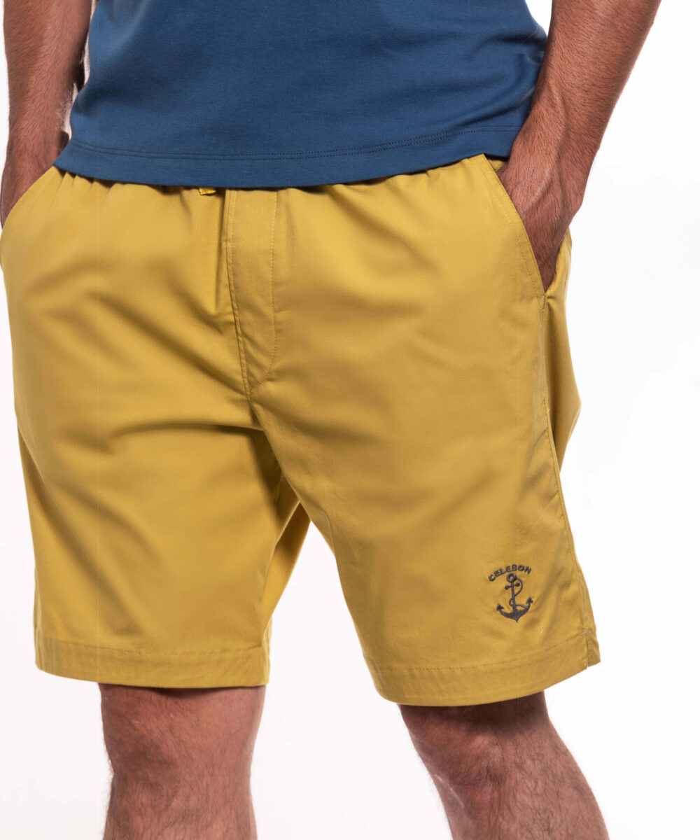 شلوارک مردانه کتان