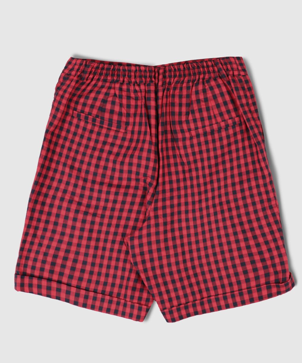 شلوارک زنانه چهارخونه