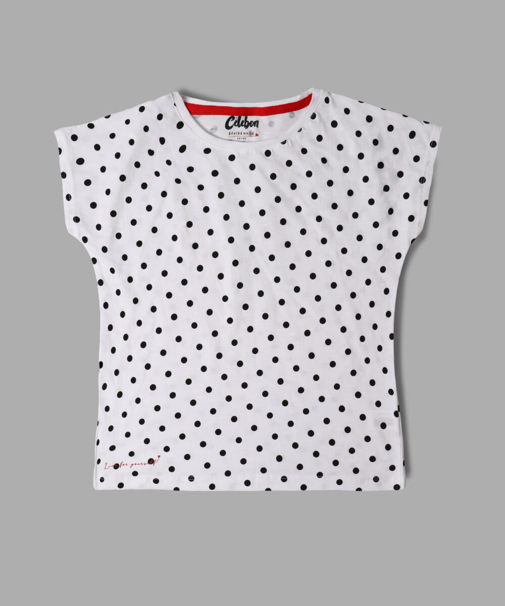 تیشرت زنانه BLACK & WHITE3