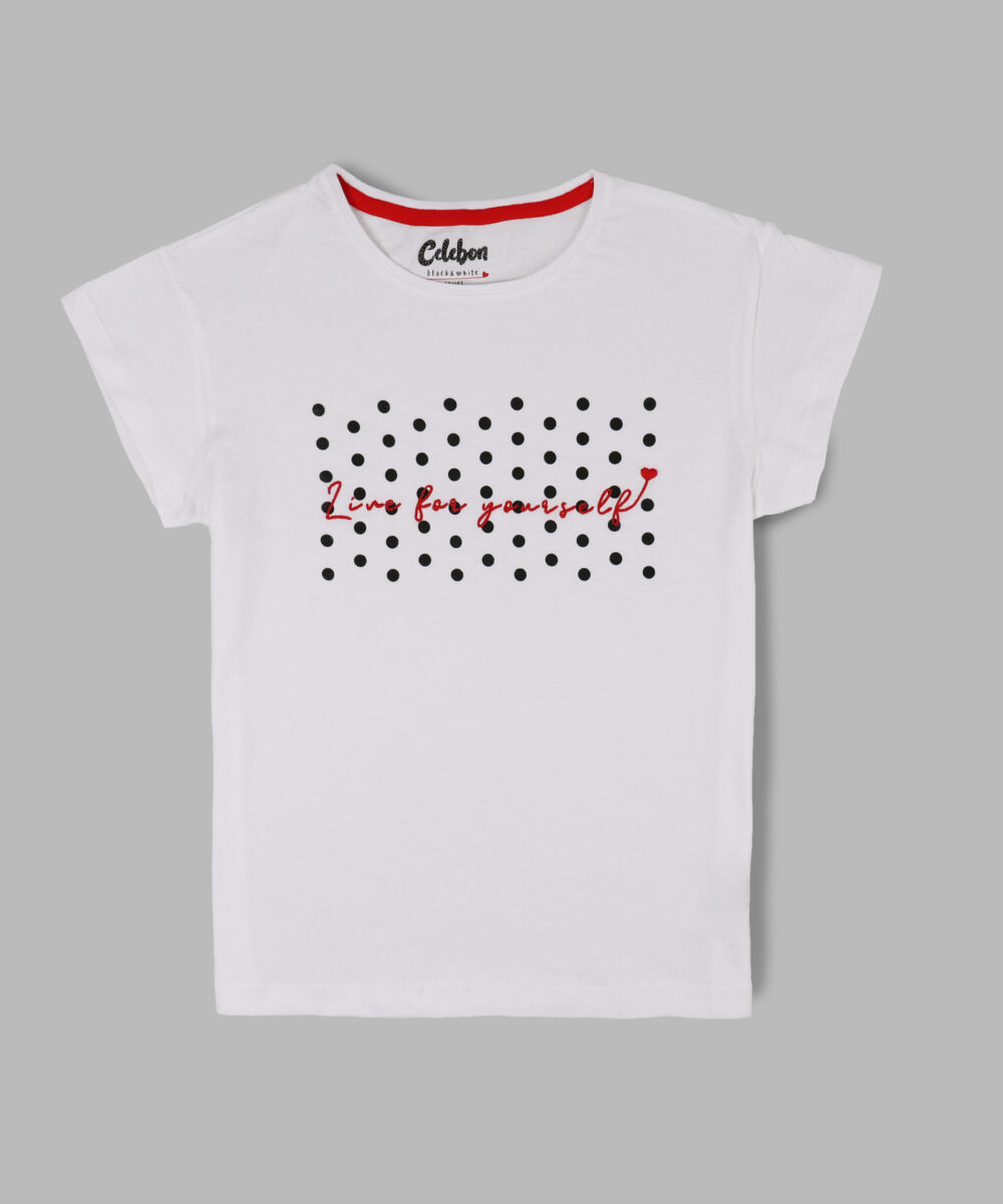 تیشرت زنانه BLACK &WHITE