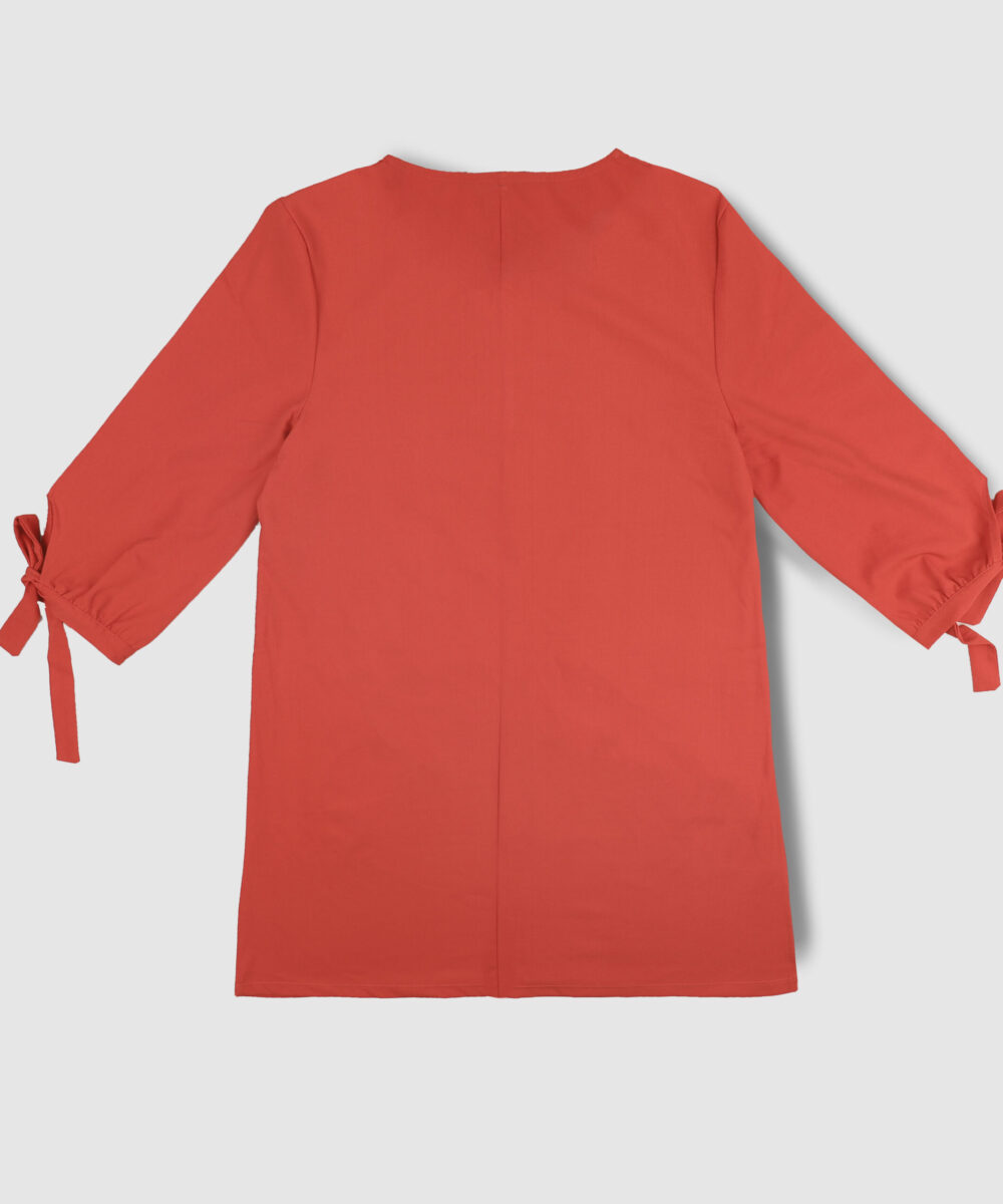 پیراهن زنانه آستین گره ای