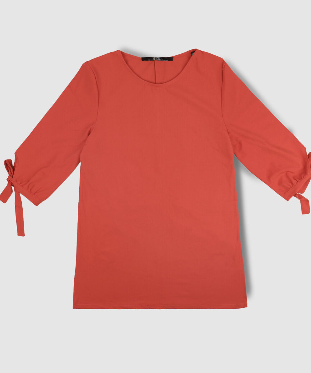 پیراهن زنانه آستین گره ای