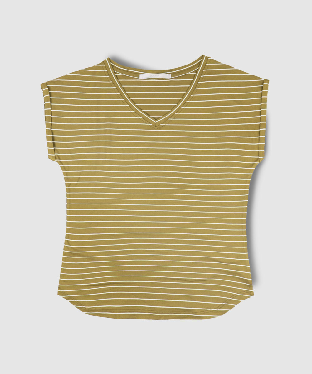 تیشرت زنانه راه راه BRINPLE