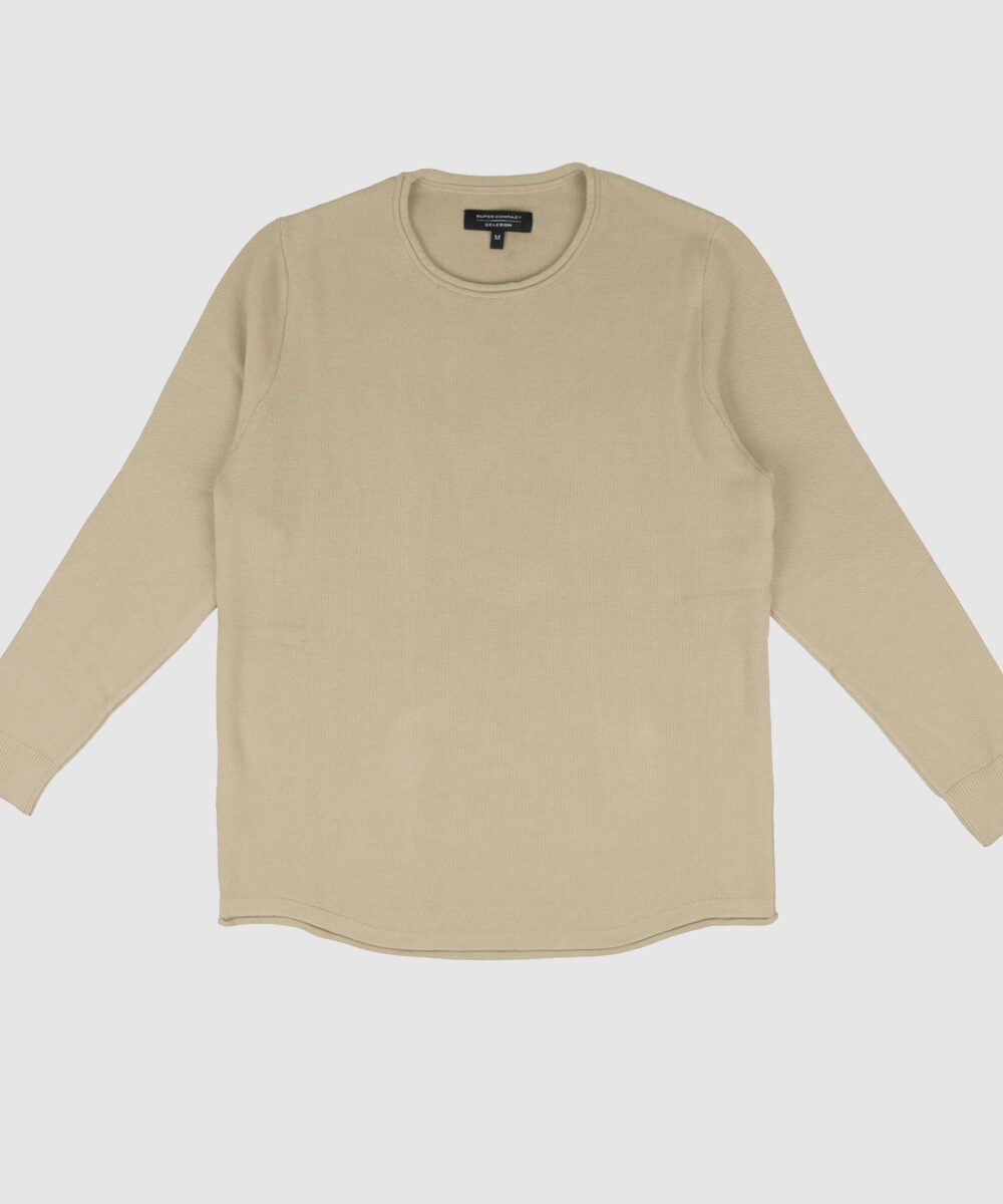 بافت یقه گرد مردانه