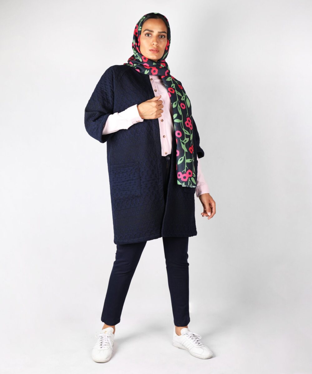 شال زنانه نخی PURPLE