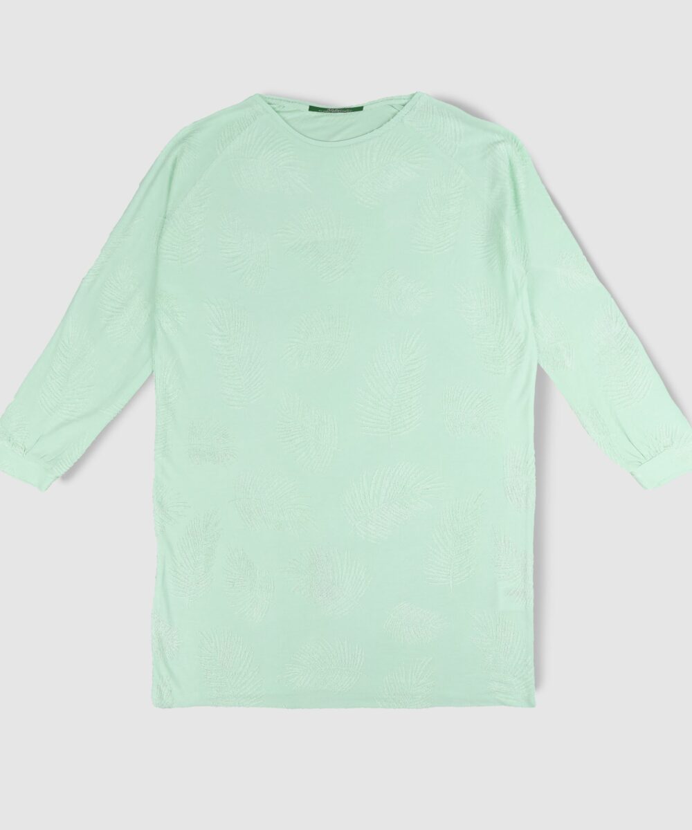 پیراهن زنانه طرح برگ