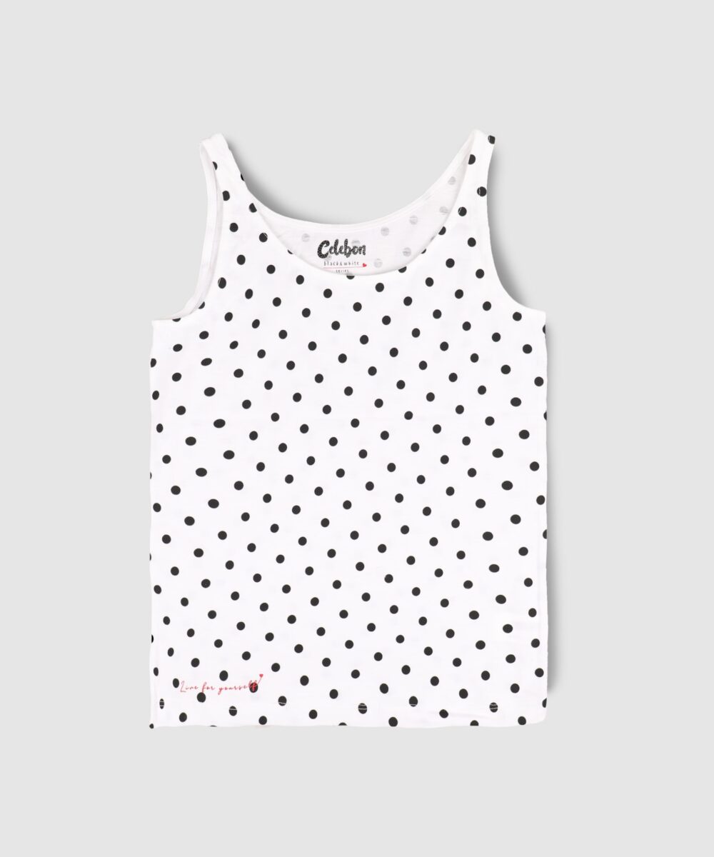 تاپ زنانه خالخال