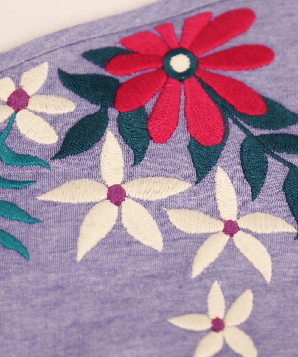 پیراهن زنانه گلدوزی