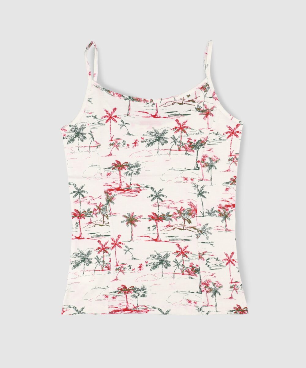 تاپ زنانه طرح نخل