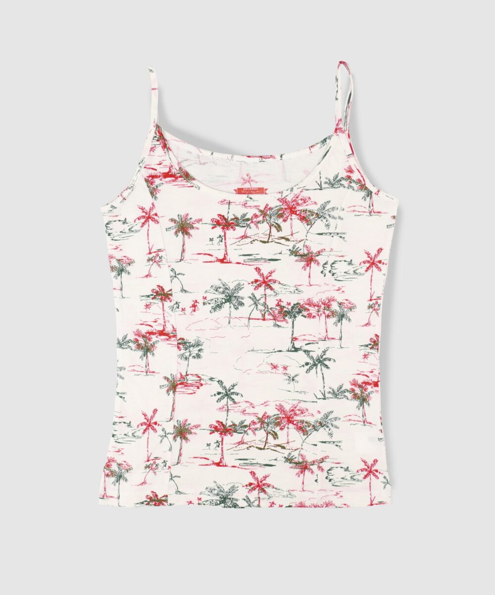 تاپ زنانه طرح نخل