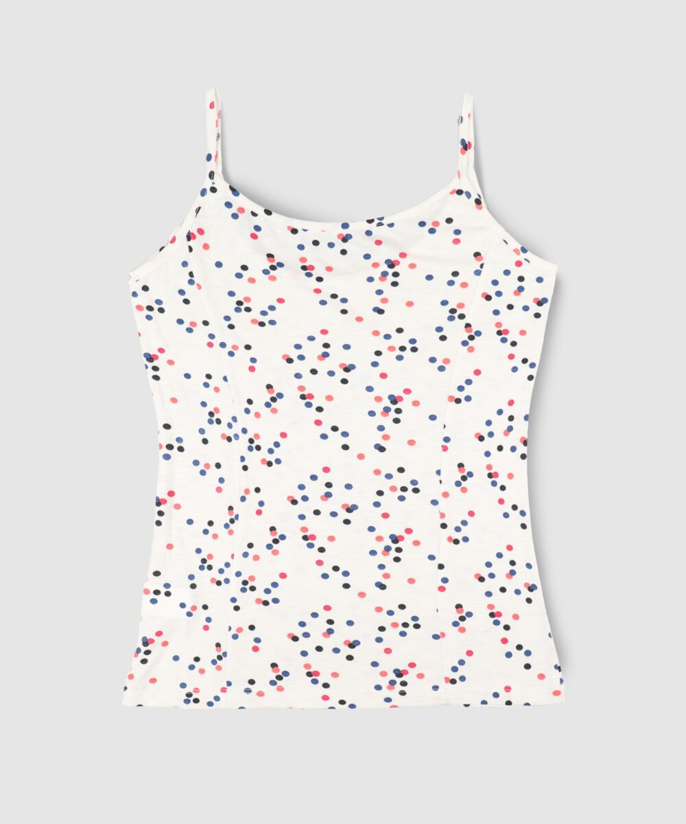 تاپ زنانه طرح خالدار