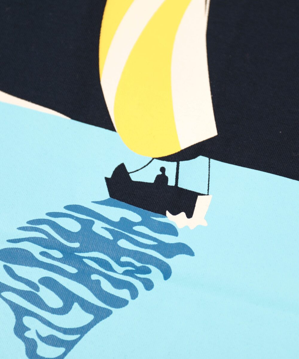 تاپ زنانه طرح قایق