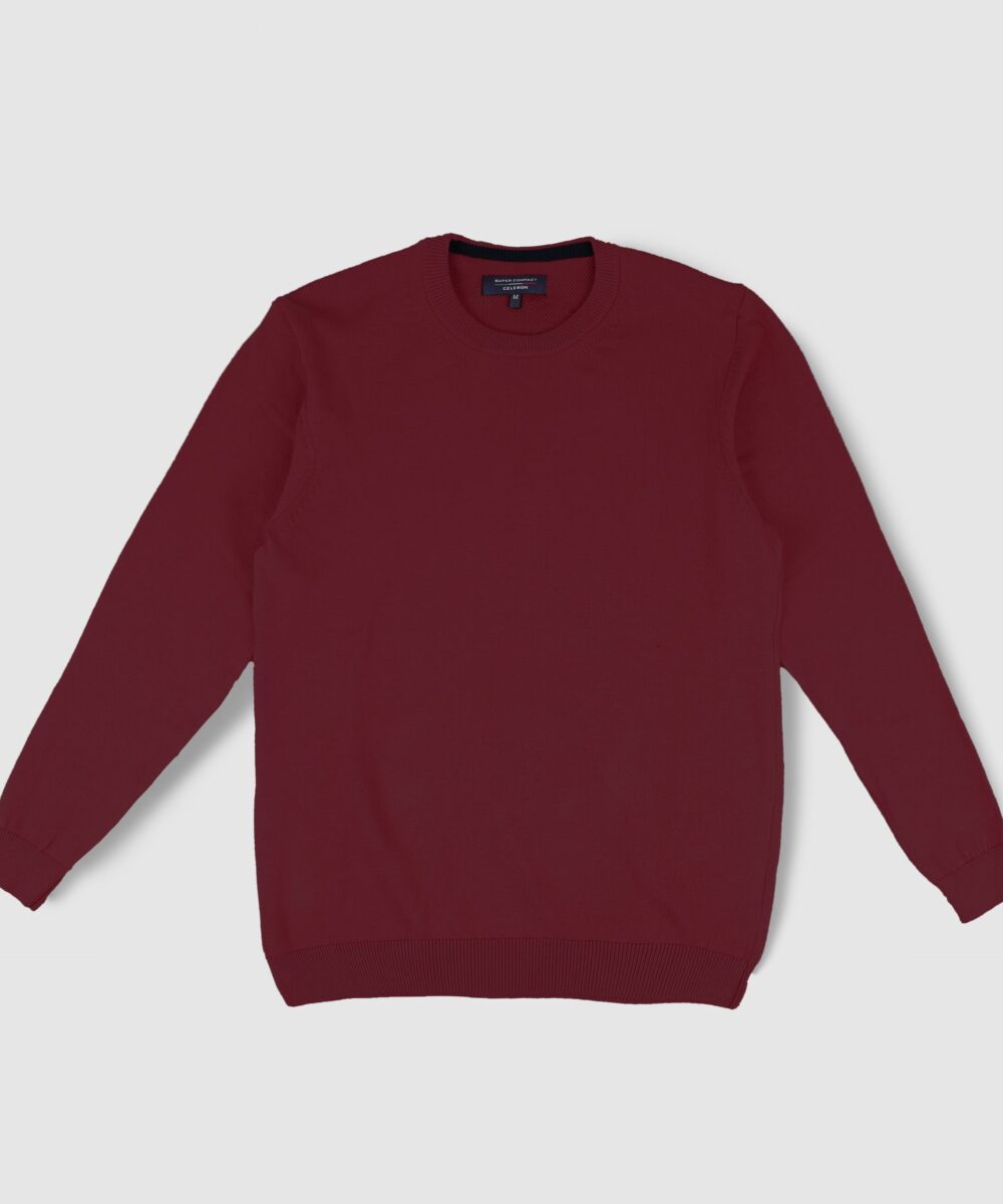 بافت یقه گرد مردانه