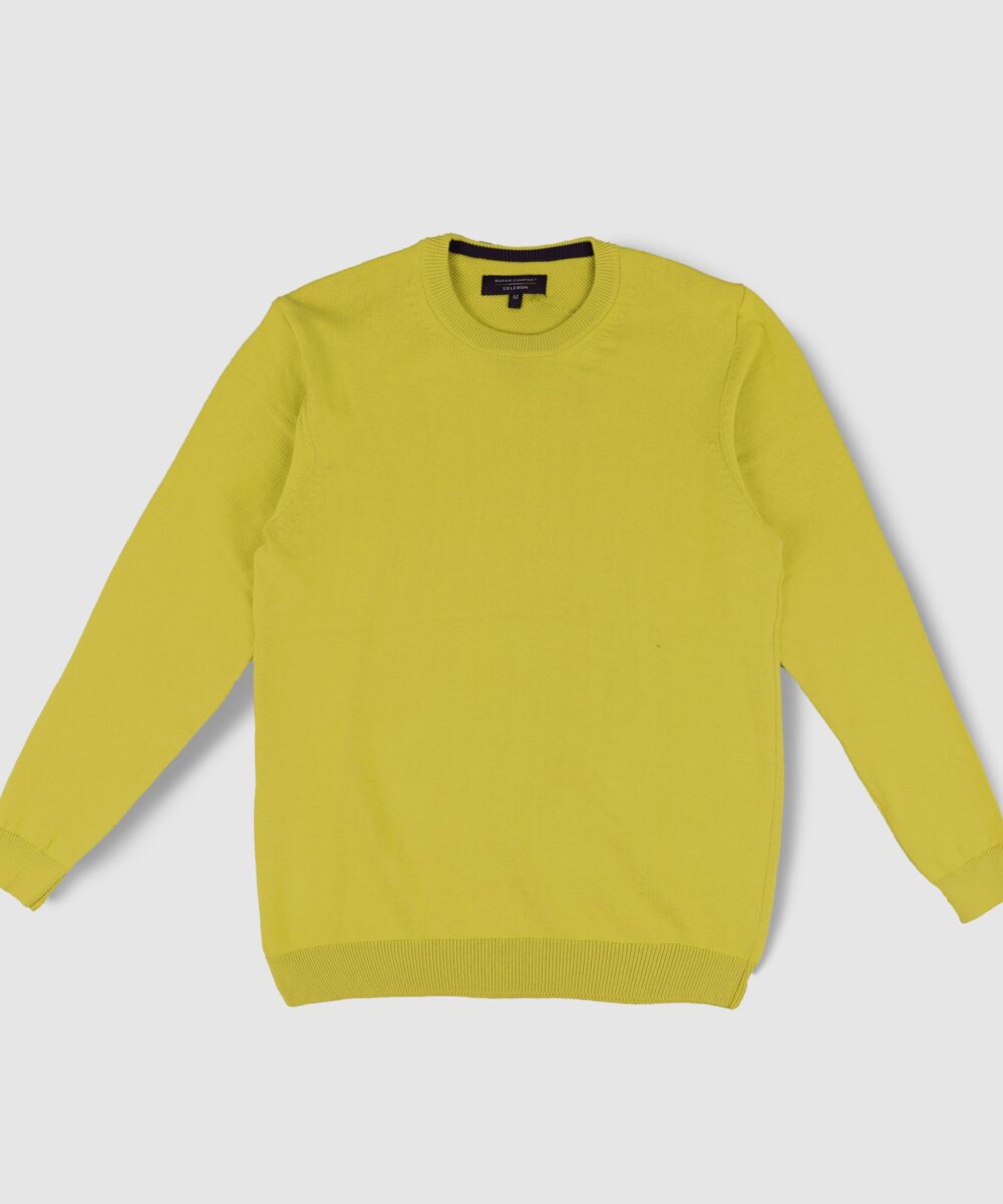 بافت یقه گرد مردانه