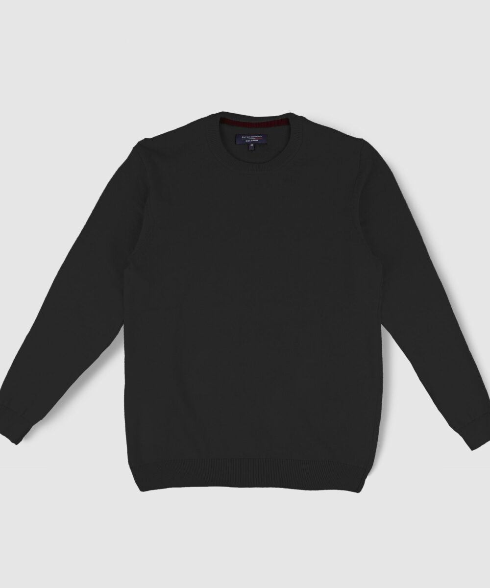 بافت یقه گرد مردانه