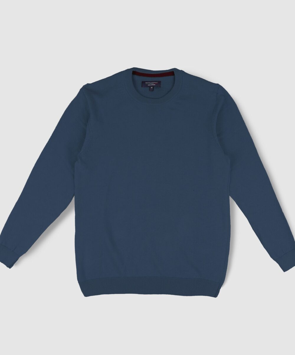 بافت یقه گرد مردانه