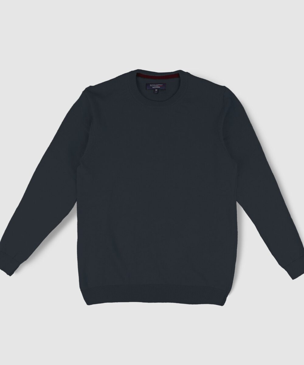 بافت یقه گرد مردانه