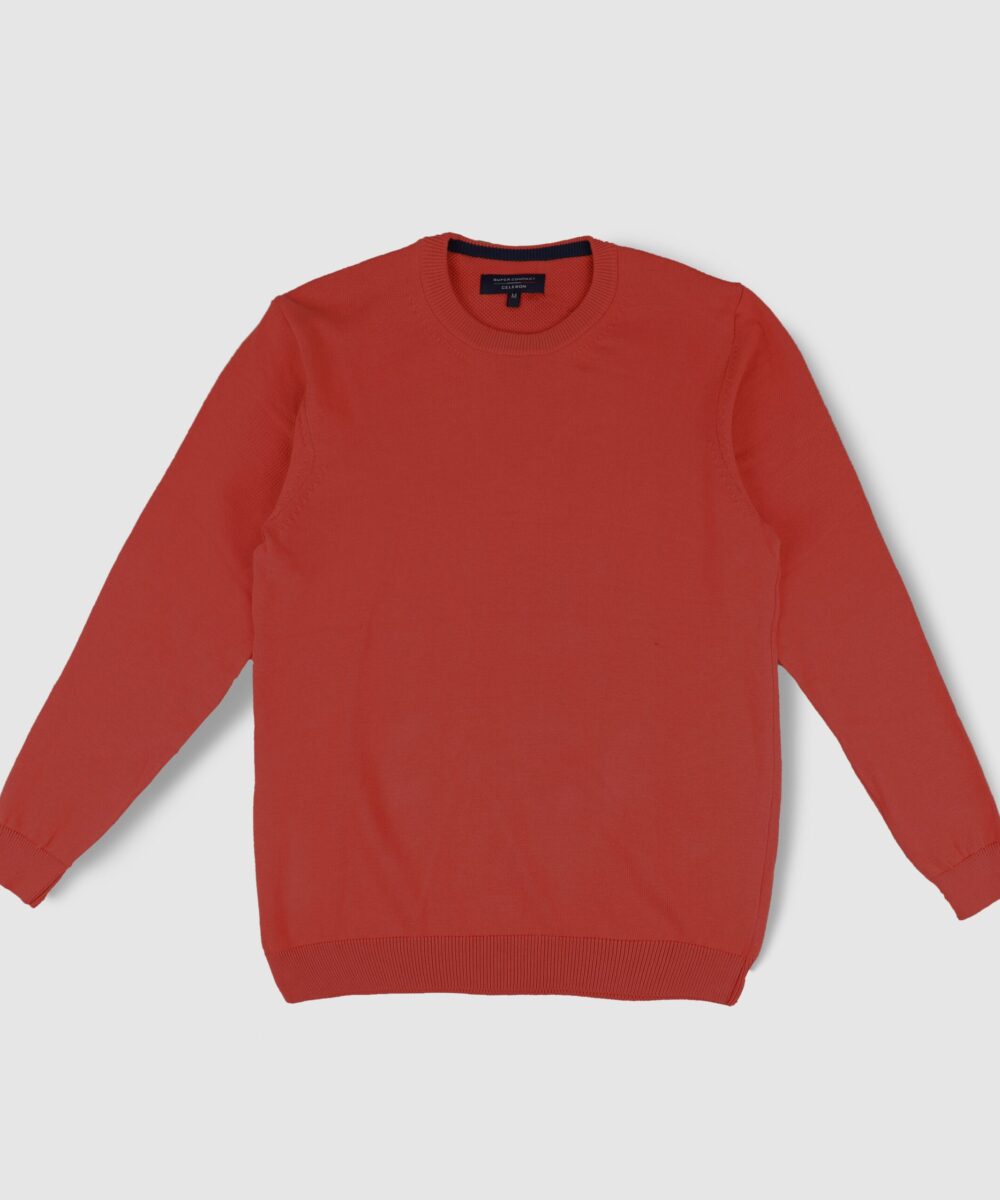 بافت یقه گرد مردانه