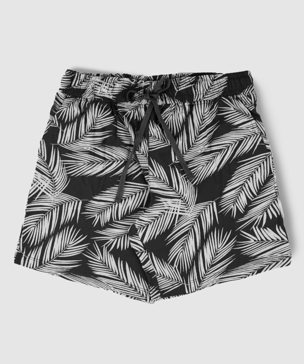 شلوارک زنانه طرح برگ