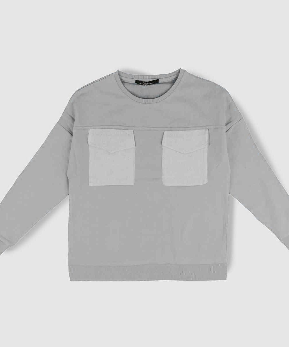 بلوز زنانه جیب دار