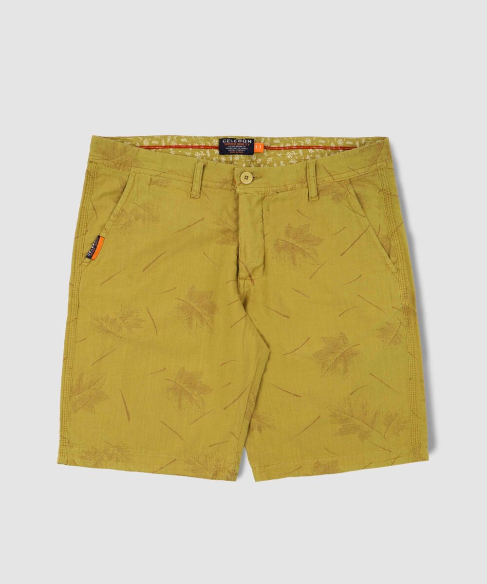 شلوارک مردانه لینن