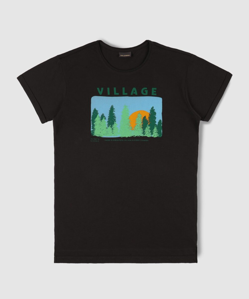 تی شرت مردانه یقه گرد