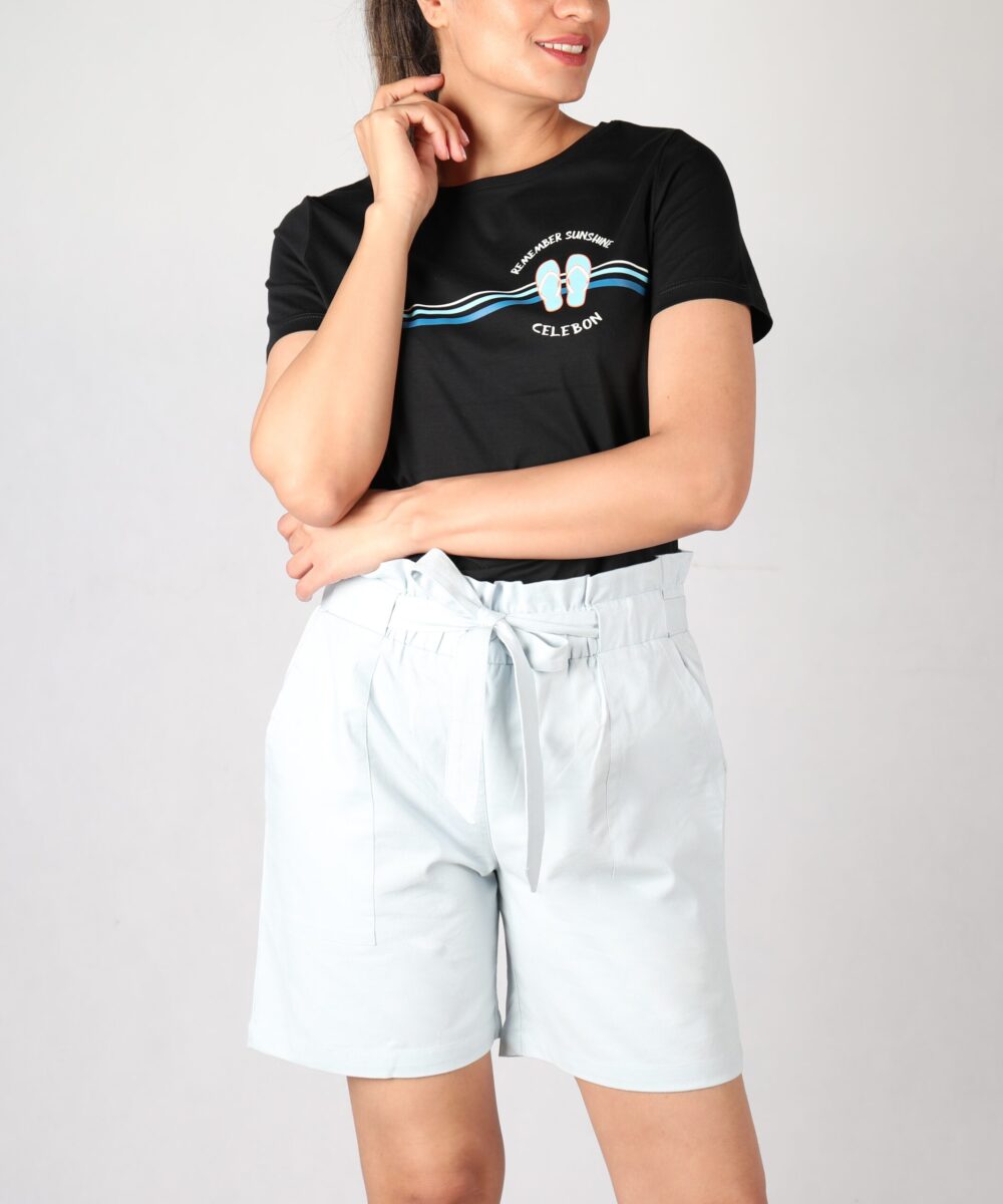 تی شرت زنانه یقه گرد