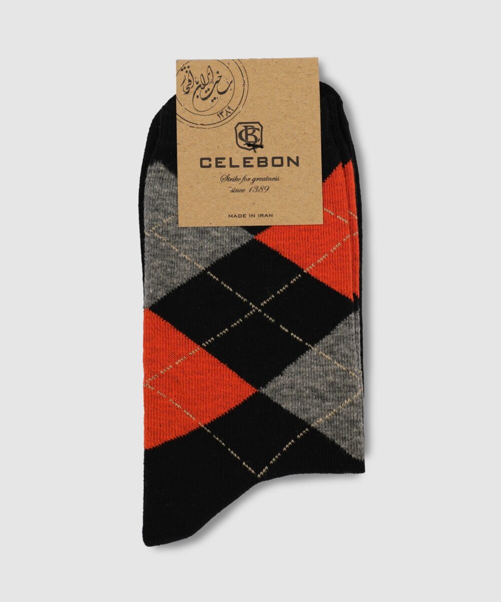 جوراب طرح دار