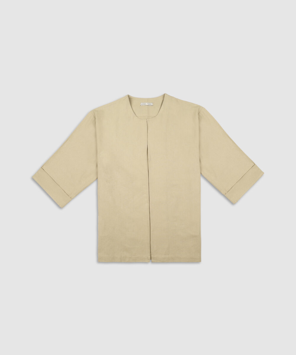 مانتو زنانه تافته لینن